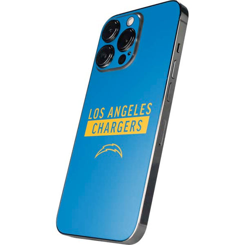 NFL Los Angeles Chargers Blue Performance Series iPhone 16 Pro Skin